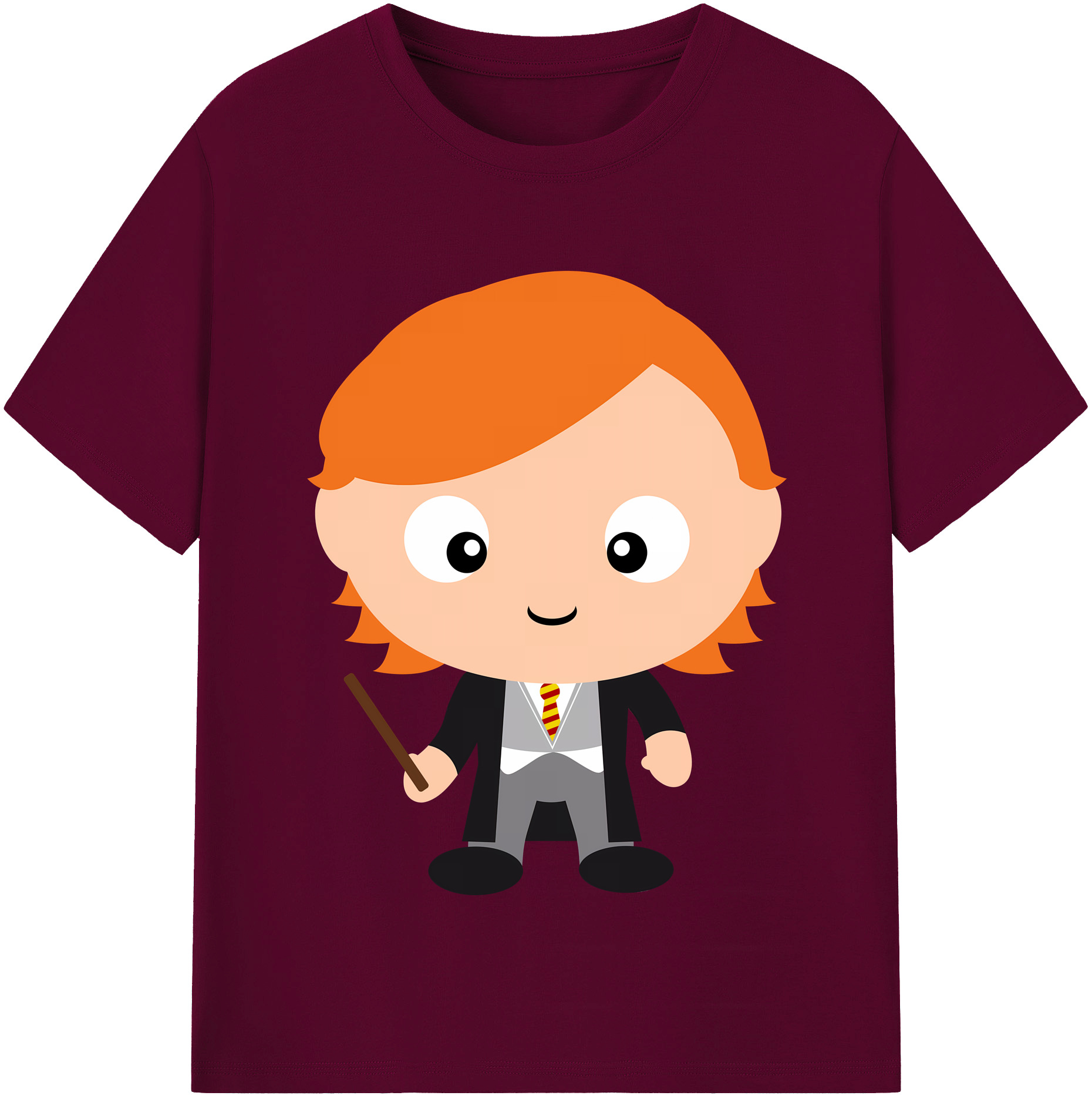 （画像用） Harry Potter ハリー・ポッターシリーズ レディースカジュアルプリントTシャツ（綿100％）